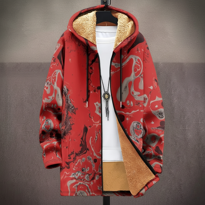 Scarlett | A luxurious cardigan inspired by art